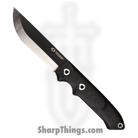 WithArmour – WA2403-BK – Cajo I – Fixed Blade Knife – WASTEEL Two Tone Drop Point – SCFG10 – Black Red