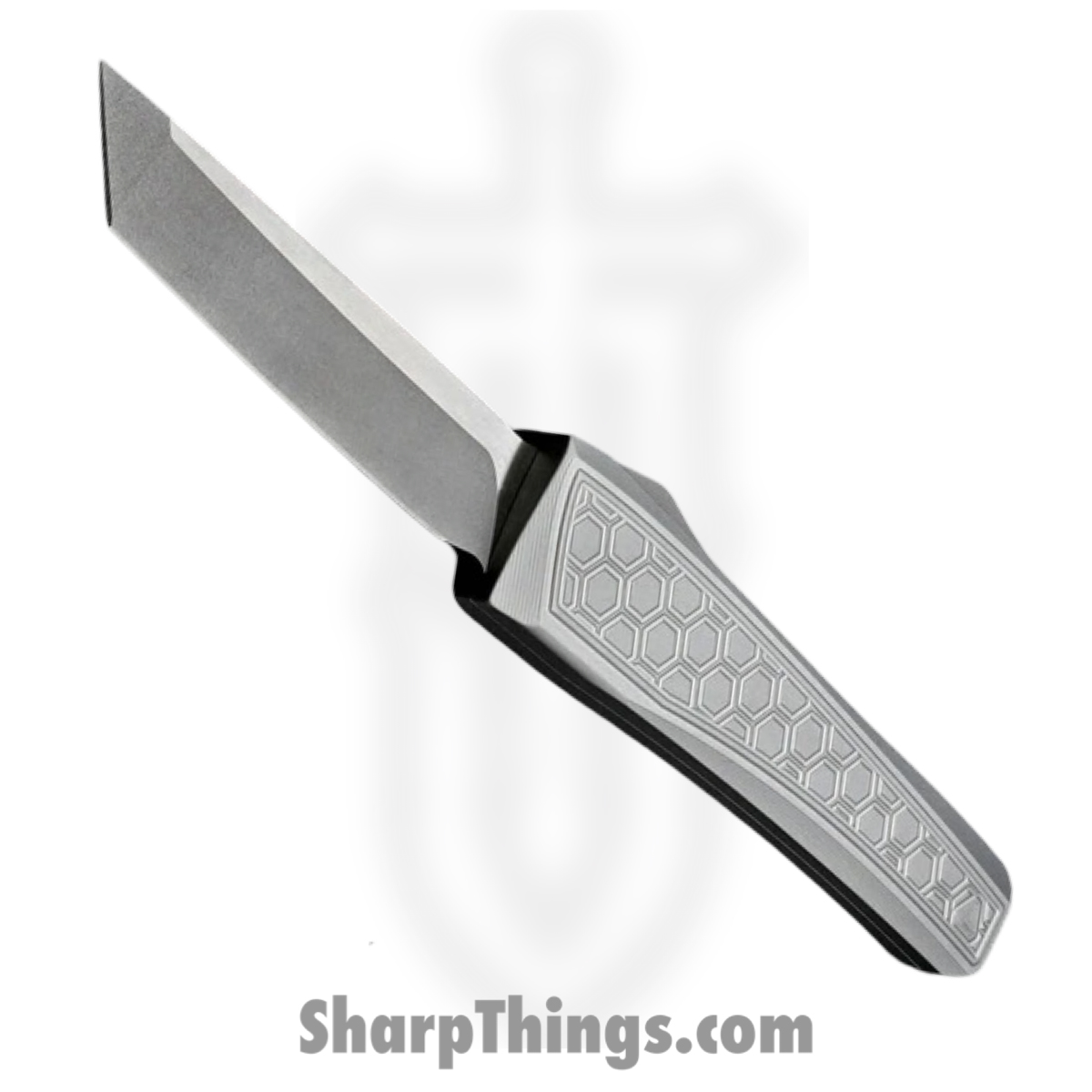 Core Edge - 0331 - Echo - OTF Auto - CPM MagnaCut Blasted Tanto - Aluminum - Natural