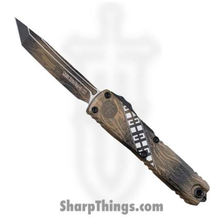 Microtech – 11234-1WK – Ultratech Gen IV “Wookie” – OTF Auto – M390 Coated Tanto – Aluminum – Multi