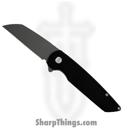 ABW – ABW-M2-SW-BK – Model 2 – Folding Knife – CPM MagnaCut Stonewash Sheepsfoot – 6061-T6 Aluminum – Black