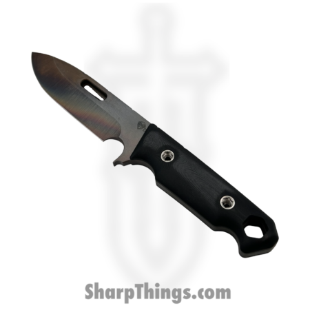 Medford Knife and Tool – MK070DVQ-08KB-SPQ3-Q4 – STA Sniper – Fixed Blade Knife – D2 Vulcan Drop Point – G10 – Black