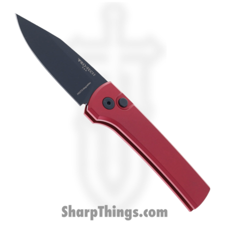 ProTech – RCS1103-Red – Scapegoat Compact – Automatic Knife – MagnaMax Coated Clip Point – Aluminum – Red