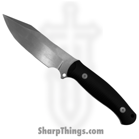 GiantMouse – Redington-DB-SW – Redington – Fixed Blade Knife – CPM MagnaCut Stonewash Clip Point – G10 – Double Black