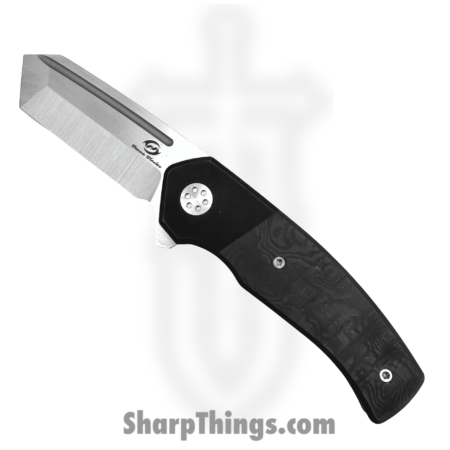 Beans Blades – BB-WarM-BD – Warrior Mini – Folding Knife – M390 Satin Tanto – Titanium – Black