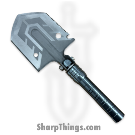 VOC – HWT105 – Multi Shovel – Fixed Blade Knife – Spade – Metal – Black