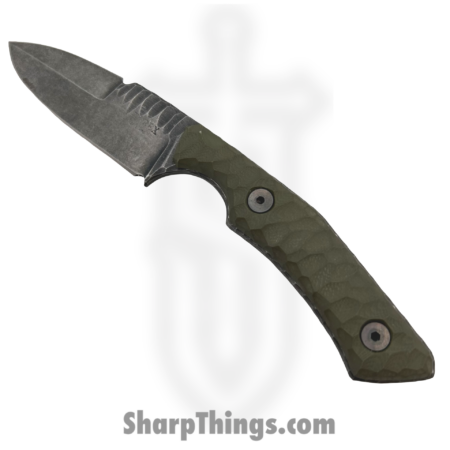 Lex Rex – SQ2076349 – Midsize Jacobite – Fixed Blade Knife – 80crv2 Blasted Spear Point – Micarta – OD Green