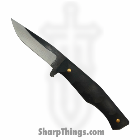 310 Forge – 310NINO0610E – El Nino Custom (Clip) – Fixed Blade Knife – 80crv2 Two Tone Drop Point – G10 – Black