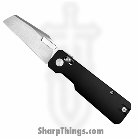 Vero Engineering – Vero_BSA_0A – Aura – Folding Knife – 14C28N Satin Talon – Aluminum – Black