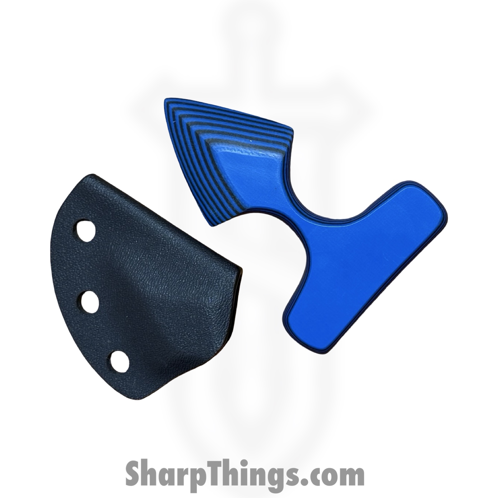 Johnny Mayhem - JM0626_J - Stubby - Fixed Blade Knife - G-10 Dagger - G10 - Blue|Black