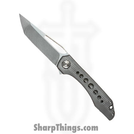 Simeon – SCKUNTS35SM – UnTo S Milled – Folding Knife – S35VN Stonewash Tanto – Titanium – Natural