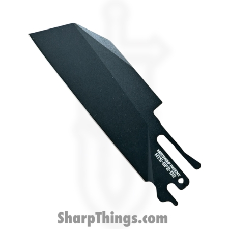 Exceed Designs – Tirandbld2 – TiRant Ultra HotSwap Full Length Blade Replacement – D2 Coated Wharncliffe – Black
