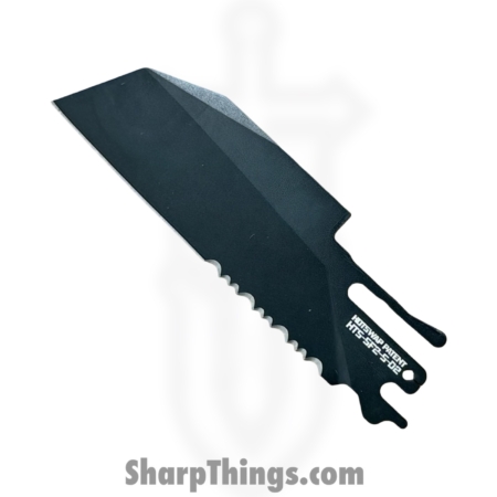 Exceed Designs – Tirandbld3 – TiRant Ultra HotSwap Full Length Blade Replacement – D2 Coated Wharncliffe P/S – Black